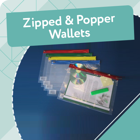 Zipped & popper Wallets | KCS Education Supplies