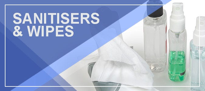 PPE Sanitisers & Wipes